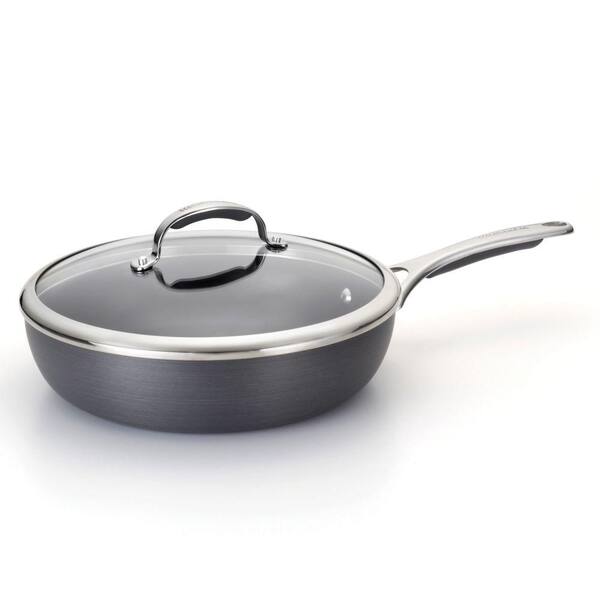 KitchenAid 11 in. Covered Deep Skillet in Gray-DISCONTINUED