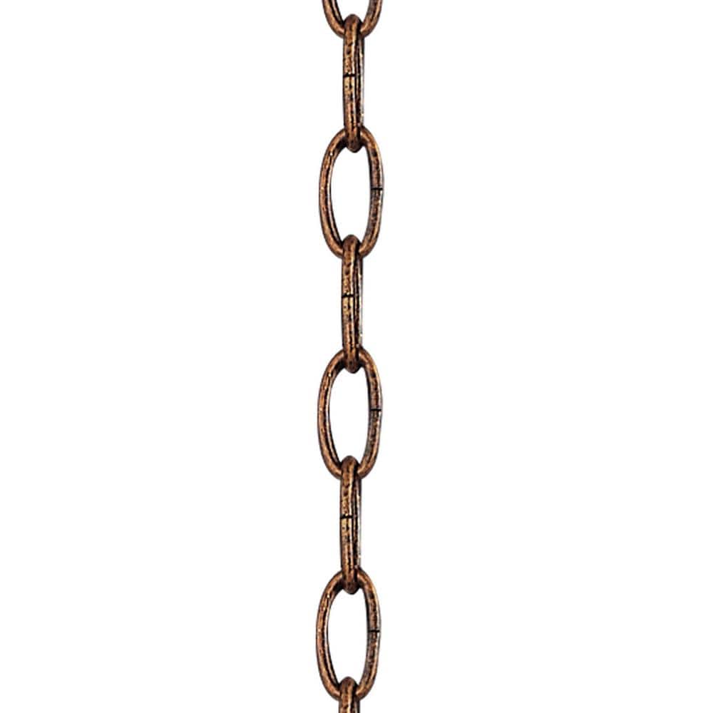 Crackled Greek Bronze Standard Decorative Chain