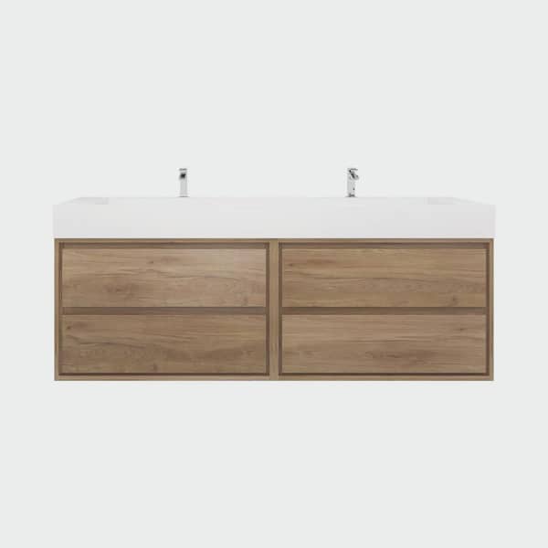 Double Sink - 71 in - Bathroom Vanities - The Home Depot