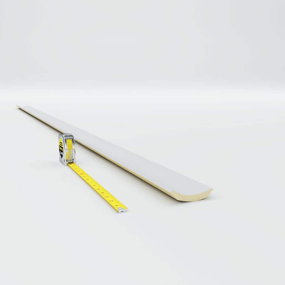 Traditional White Polyurethane Crown Moulding 94.5"