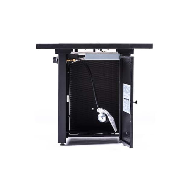 Legacy Heating 28 in. Square 50000 BTU Steel Propane Fire