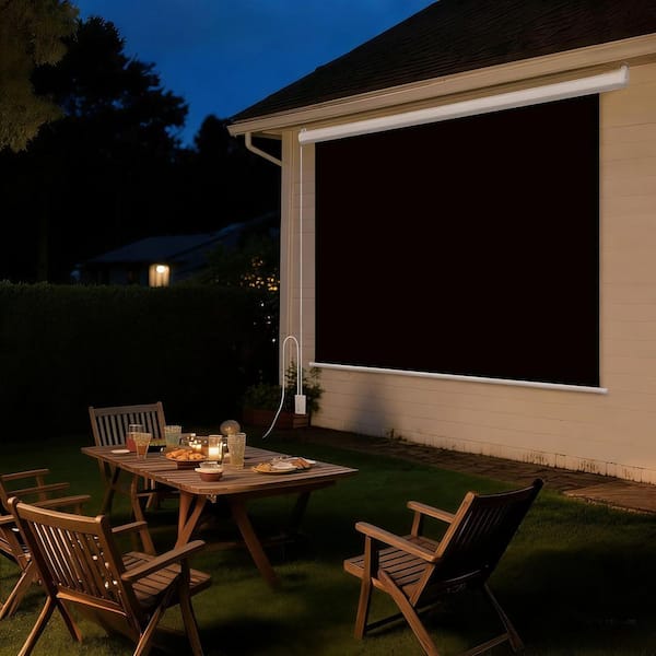 Motorized Projector Screen, 72 in. 4:3 HD Electric Projection Screen with Remote, Wall Mounted for Home, 2025 Update
