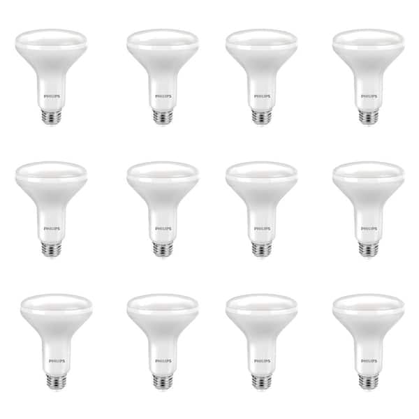 65-Watt Equivalent BR30 Reflector Dimmable LED Flood Daylight (12-Pack)