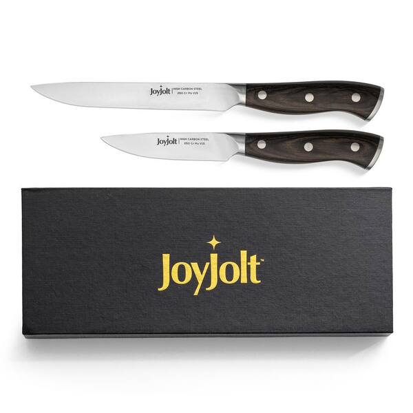 JoyJolt 5.5 in. High-Carbon Steel Full Tang Kitchen Knife Utility