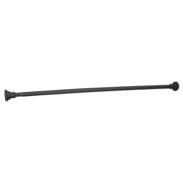 Steel Adjustable Shower Curtain Rod, Oil Rubbed Bronze Shower Curtain Rod Adjustable