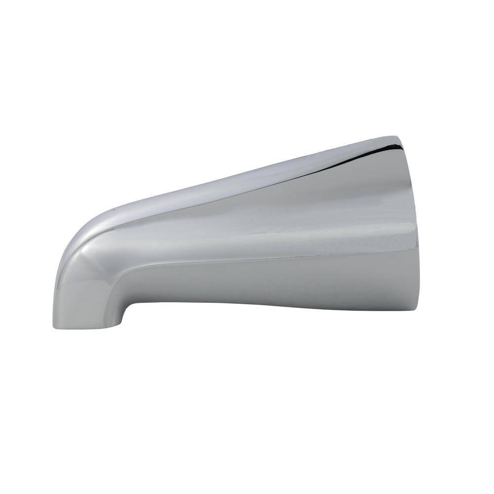 Chrome Universal Fit Tub Spout with Diverter