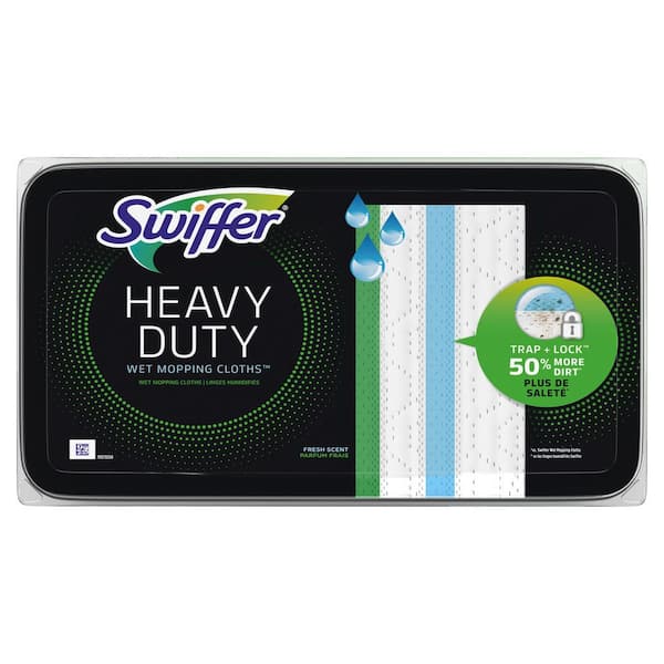 Swiffer Sweeper Wet Heavy Duty Open Window Fresh Scent Refills (20-Count)  003700076472 - The Home Depot