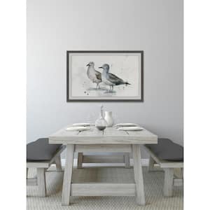 16 in. H x 24 in. W "Serious Talk" by Marmont Hill Framed Wall Art