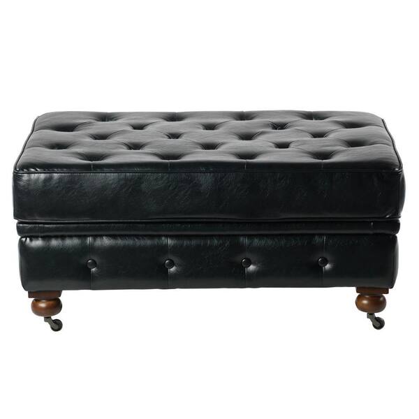 Home Decorators Collection Gordon Black Mobile Bench