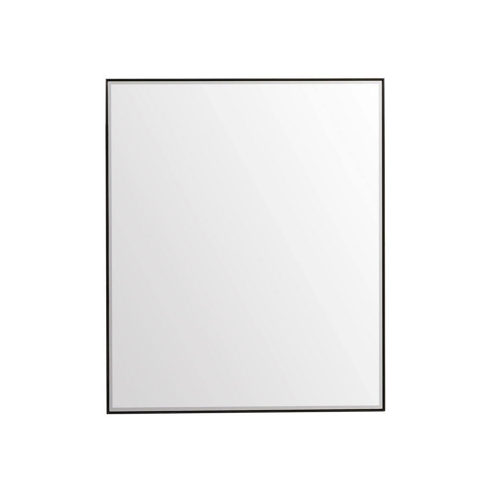 Champagne Brass 40" x 48" Rectangular Vanity Mirror