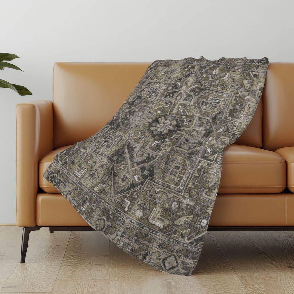 Premium Machine Washable ASB570 Taupe 50 in. x 70 in. Sherpa Throw Blanket price history on PriceWatchPro