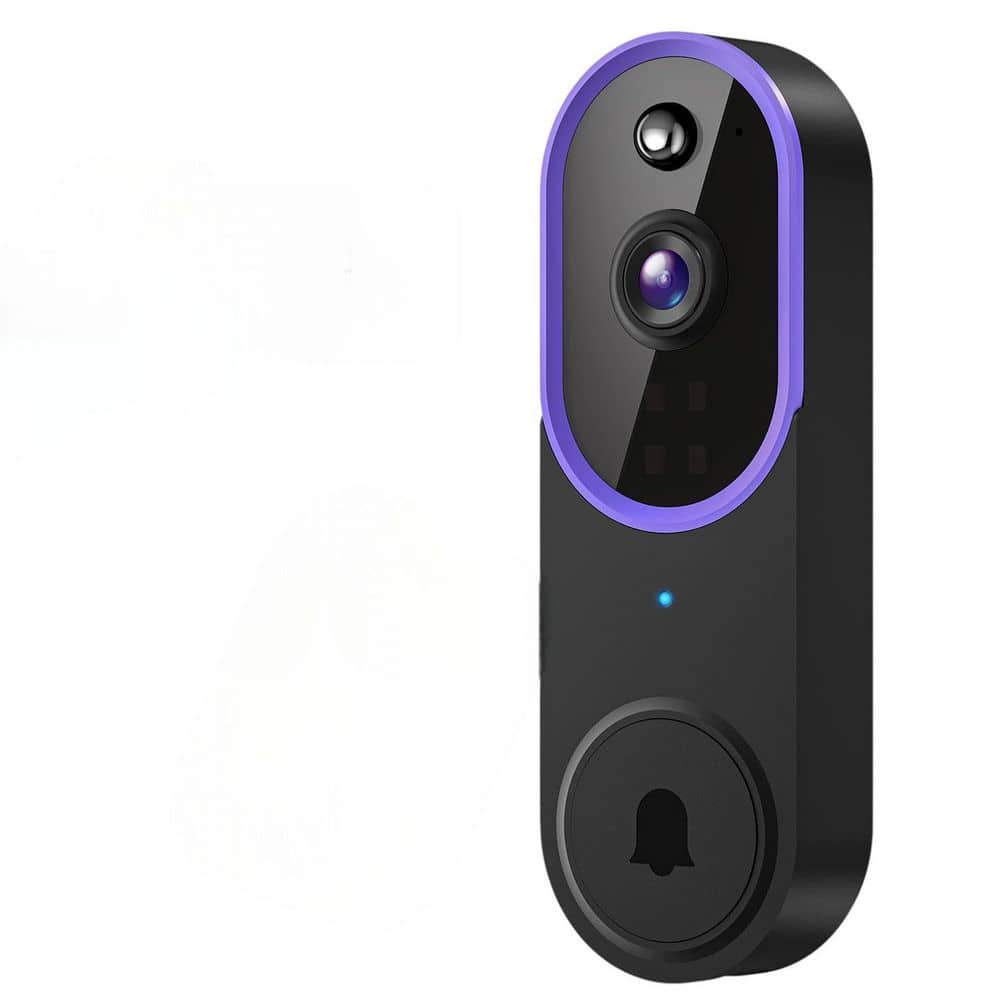 Smart 1080P Wireless Video Doorbell Camera AI Human Detection Live View 2-W