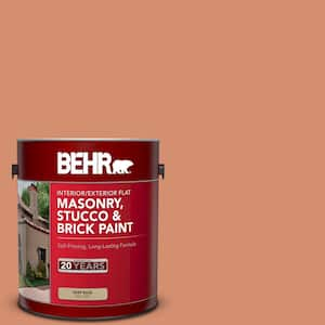 1 gal. #PFC-12 Nuevo Terra Flat Interior/Exterior Masonry, Stucco and Brick Paint