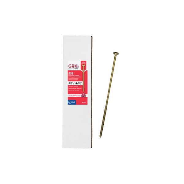 3/8 in. x 14-1/8 in. Star Drive Low Profile Washer Head RSS Structural Alternative Lag Screws (50-Pack)
