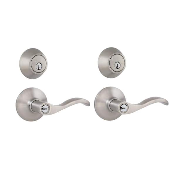 Defiant Naples Satin Nickel Single Cylinder Project Pack