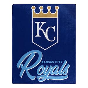 MLB Royals Signature Raschel Multi-Colored Throw Blanket