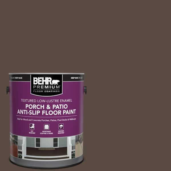 1 gal. #MQ2-39 Rare Wood Textured Low-Lustre Enamel Interior/Exterior Porch and Patio Anti-Slip Floor Paint
