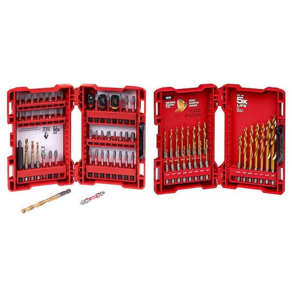Titanium Drill Bit Set 