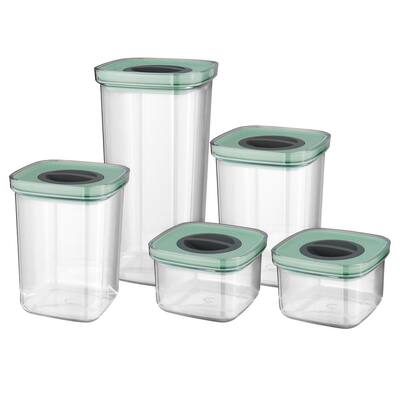 Leo 5-Piece Smart Seal Container Set