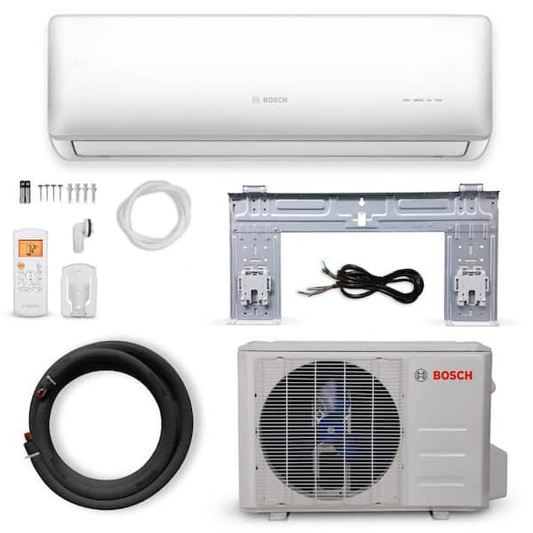 Bosch Gen 2 Climate 5000 ENERGY STAR 9,000 BTU 0.75-Ton Ductless Mini Split Air Conditioner with Heat Pump 230-Volt/60 Hz