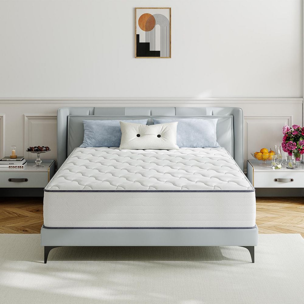Babo Care Full Size Plush Hybrid Gel Memory Foam 10 in