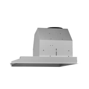 Vortex 30 in. 390 CFM Convertible Insert Range Hood with LED Lights in Stainless Steel