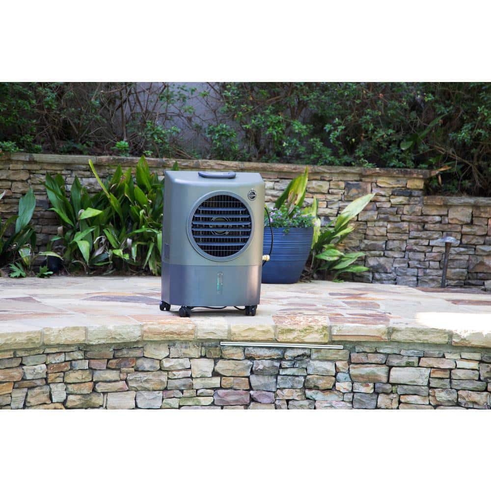 Hessaire Multicolored Portable Outdoor Evaporative Cooler with Remote