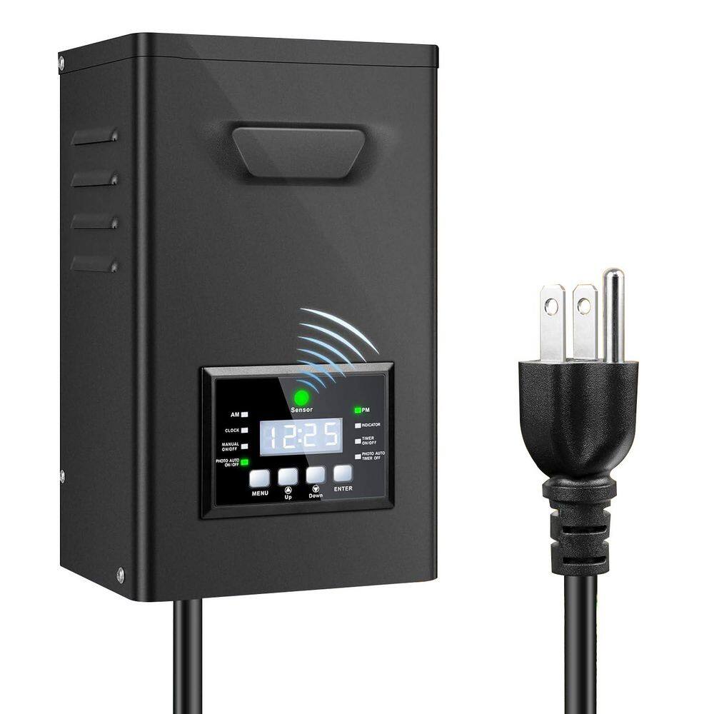 1-Pack 7.9in. Landscape Lighting Transformer with Timer and Photocell Sensor for Canless Recessed Fixtures price history on PriceWatchPro
