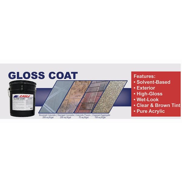 Eagle Sealer EGCC1 Clear Gloss Coat, 1 Gal Can,State Sales restrictions