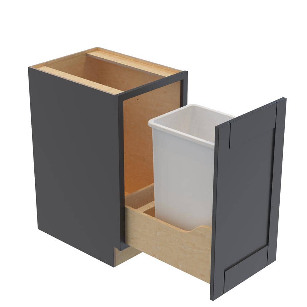 Washington 15 in. W x 24 in. D x 34.5 in. H Assembled Plywood Trash Can Cab