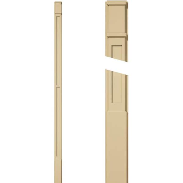 Ekena Millwork 2 in. D x 5 in. W x 120 in. L Primed Polyurethane Pilaster 1- Pack