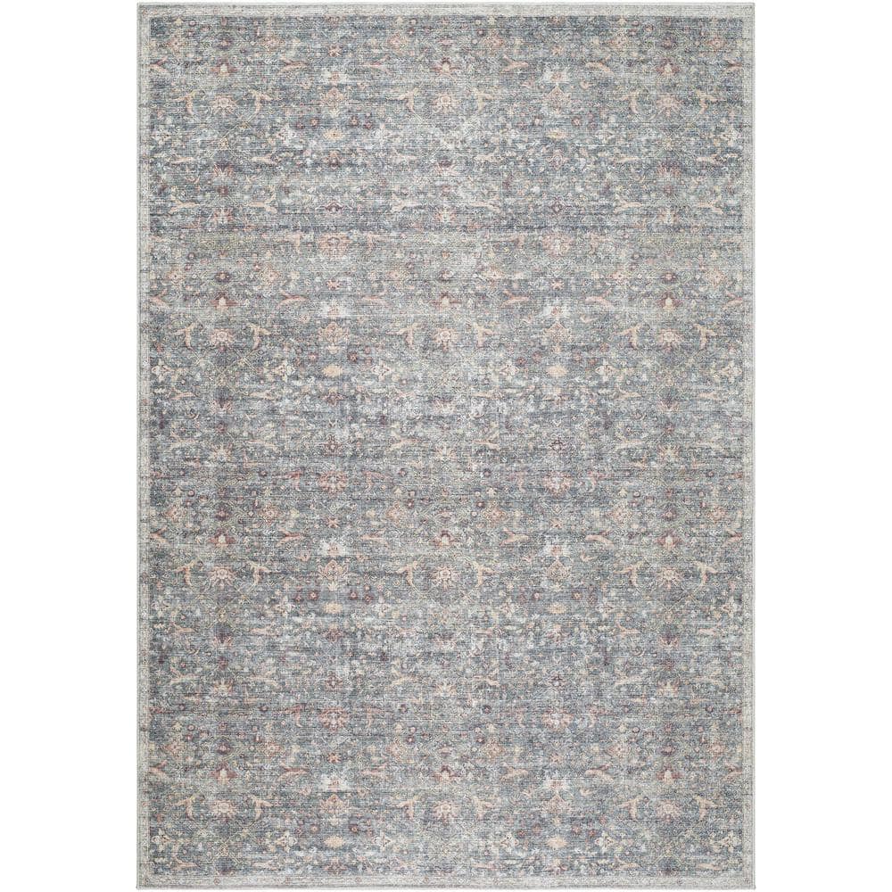 Livabliss Vivir Mary Green/Beige Traditional 2 ft. x 4 ft. Indoor Area ...