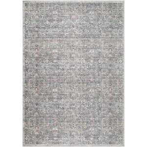 Mary Green/Beige Traditional 6 ft. x 9 ft. Indoor Area Rug