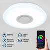 artika galaxy led ceiling light with bluetooth speaker