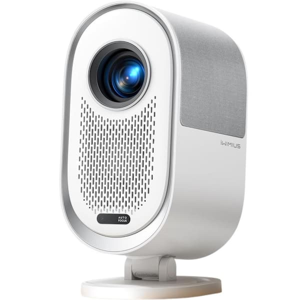 1920 x 1080 Projector with WiFi6 and 2-Way Bluetooth, 20W Speakers, 1080P Home Theater Movie w/ HDMI ARC