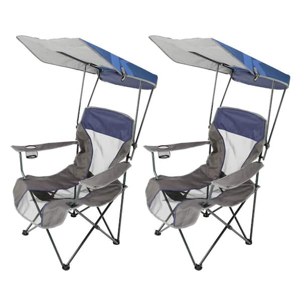 kelsyus canopy chair blue