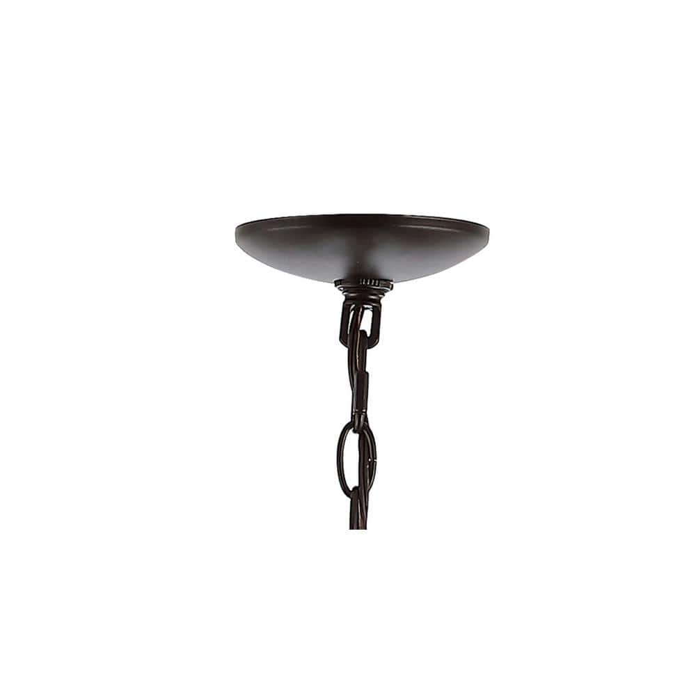 Gatsby Adjustable 98" Rustic Iron LED Lantern Pendant in Oil-Rubbed Bronze