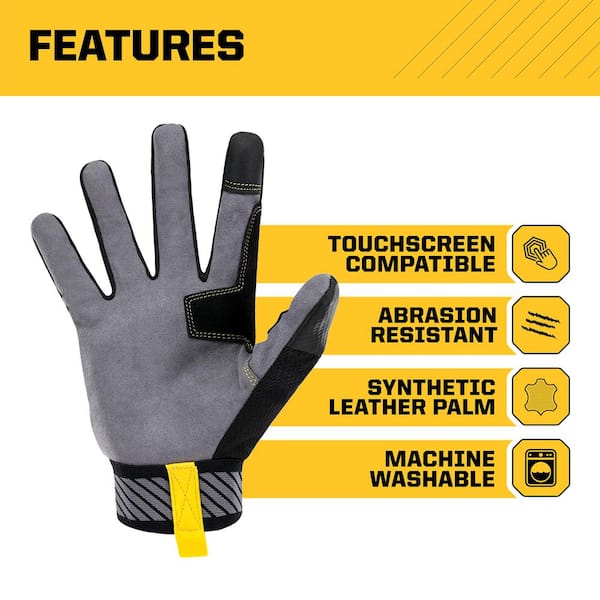 FIRM GRIP X-Large ANSI A2 Cut Resistant Work Gloves 63863-050