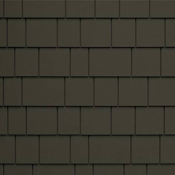 James Hardie Magnolia Home Hardie Shingle HZ5 15.25 in. x 48 in. Fiber Cement Straight Edge Wandering Green (86-Pack)