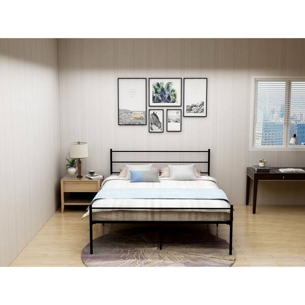 california queen platform bed