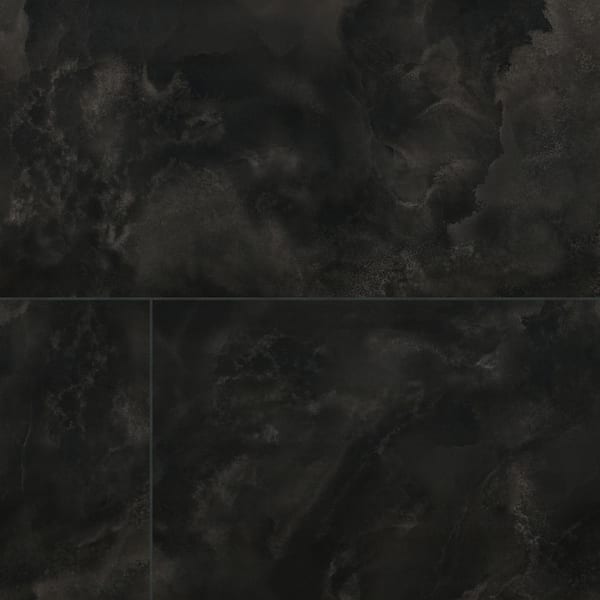 MSI Take Home Tile Sample-4 in. x 4 in. Raven Onyx Polished Porcelain Floor and Wall Tile