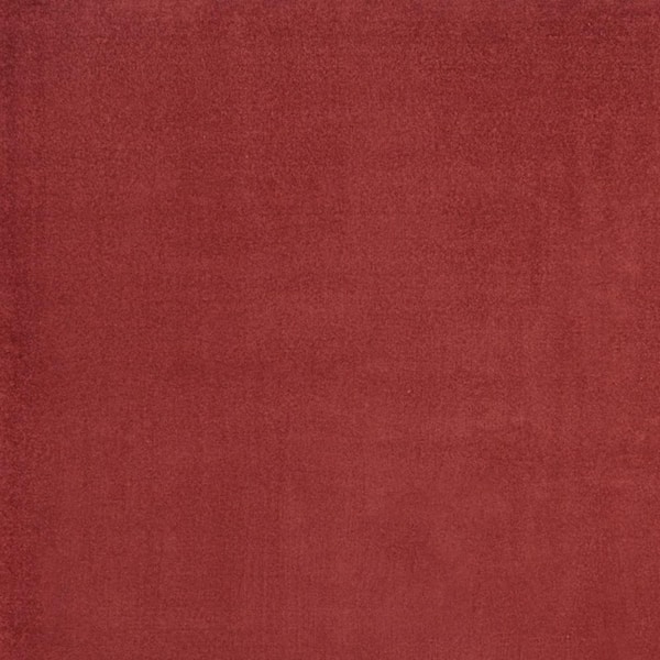 Brick Red 9 ft. x 9 ft. Woven Polypropylene Indoor/Outdoor Area Rug