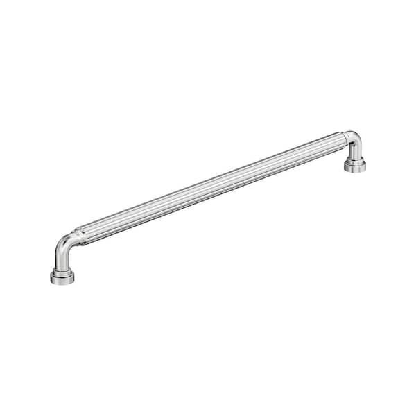 Amerock Cowrie 18 in. (457 mm) Center-to-Center Polished Chrome Classic Appliance Pull