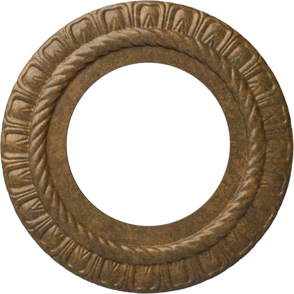 Rubbed Bronze Polyurethane Claremont Ceiling Medallion