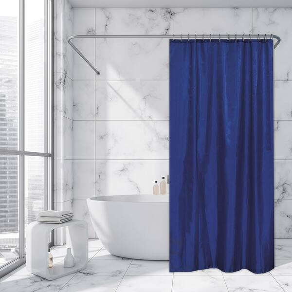 Creative Old Wooden Door Bathroom Shower Curtain Fabric w/12 Hook 71*71inch 