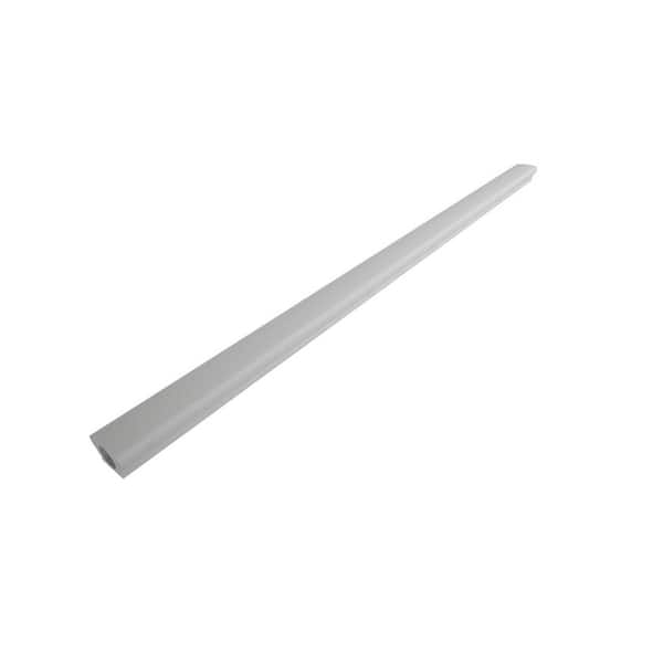 Ekena Millwork Endurathane 500 Series 3.125 in. H x 144 in. W White Resin Stair Railing Kit