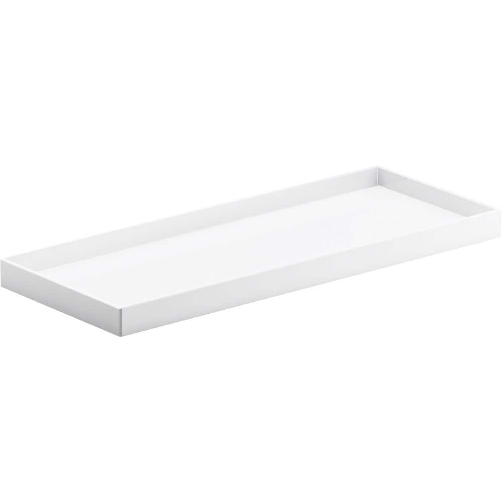 KOHLER Draft 12 in. Holder in White K-27366-0 - The Home Depot