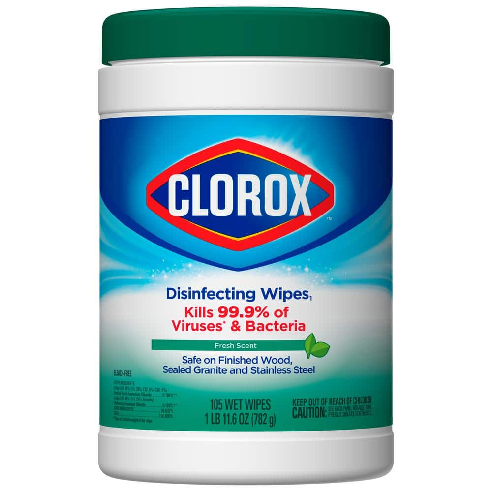 UPC 044600017280 product image for Clorox 105-Count Fresh Scent Bleach Free Disinfecting Wipes | upcitemdb.com