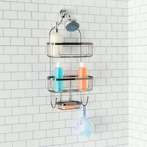 Bath Bliss 2-Way Convertible Shower Caddy in Sea Glass 27190-SEAGLASS - The  Home Depot