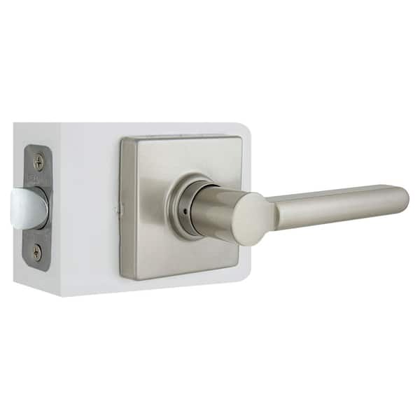 Kira Satin Nickel Passage Hall/Closet Door Handle Door Lock